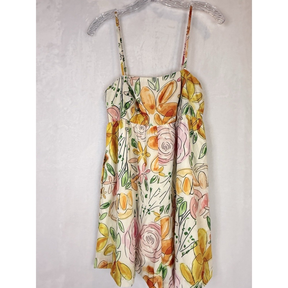 Yours Truly Abriella Floral Playsuit Romper Watercolor Print AU 8‎ (4-6) NWT